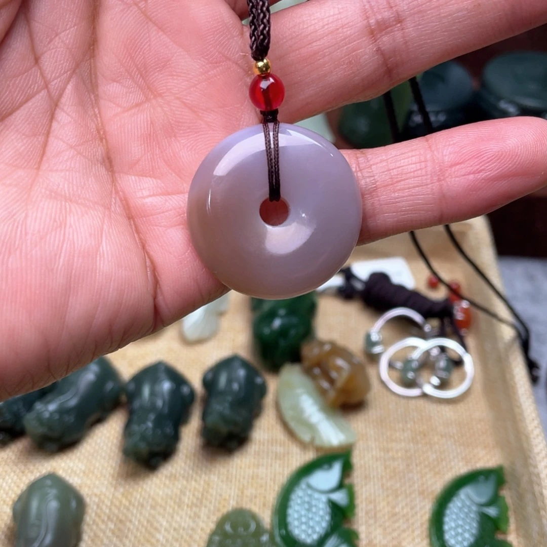 玛瑙/玉髓颈饰合金