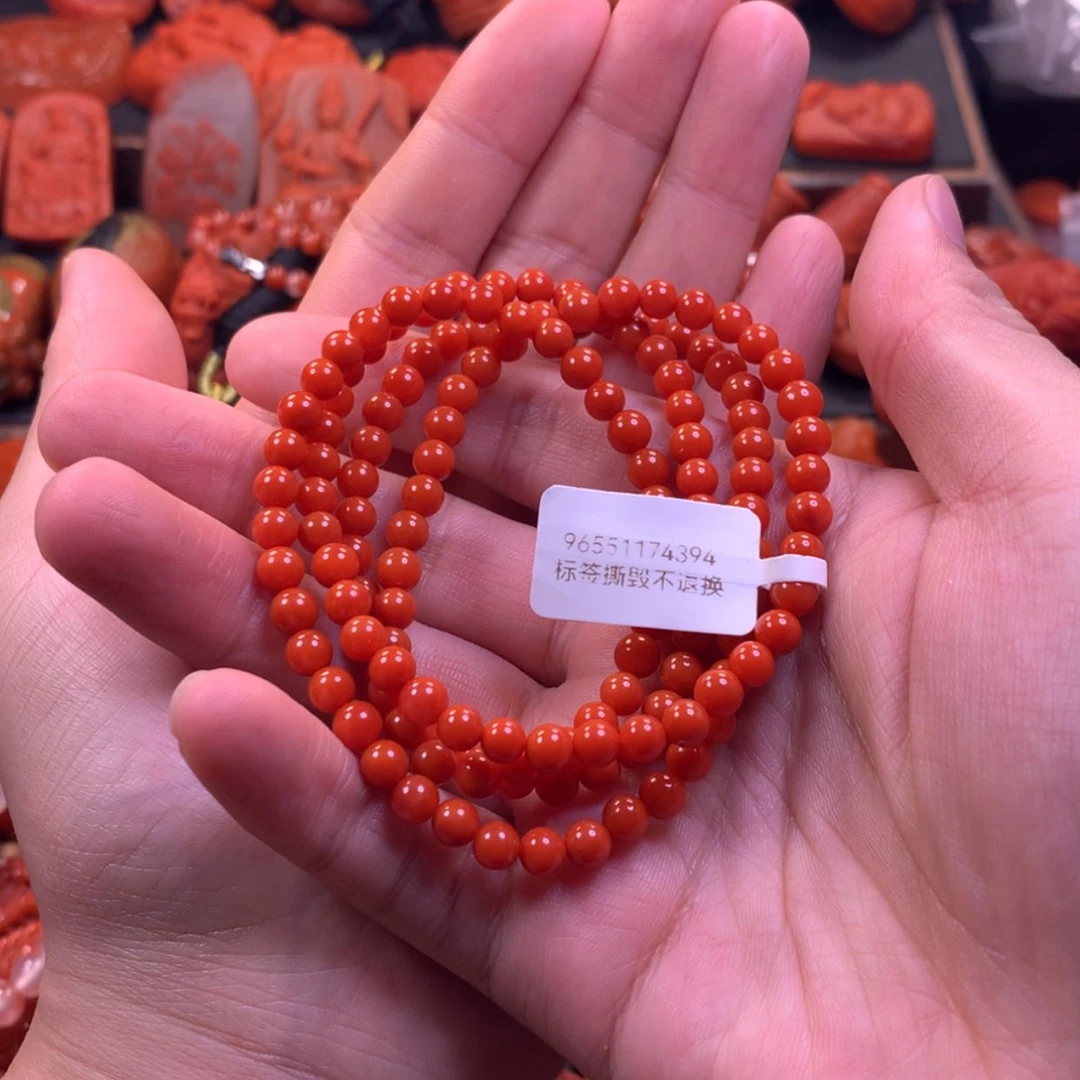 【闪购商品】未镶嵌高品多圈南红玛瑙