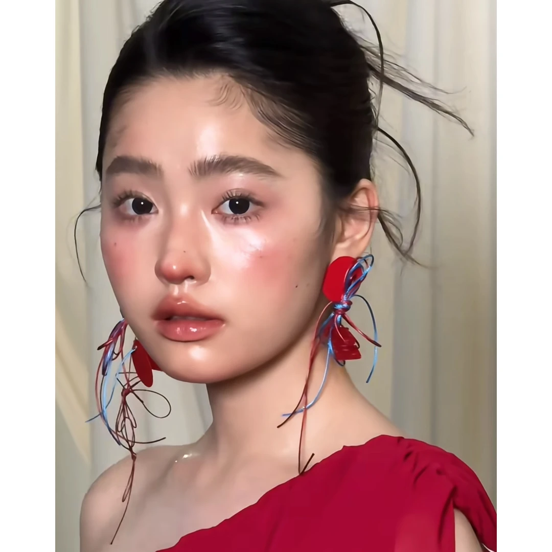 小南一｜手作 小众 喜嫁风设计感耳环