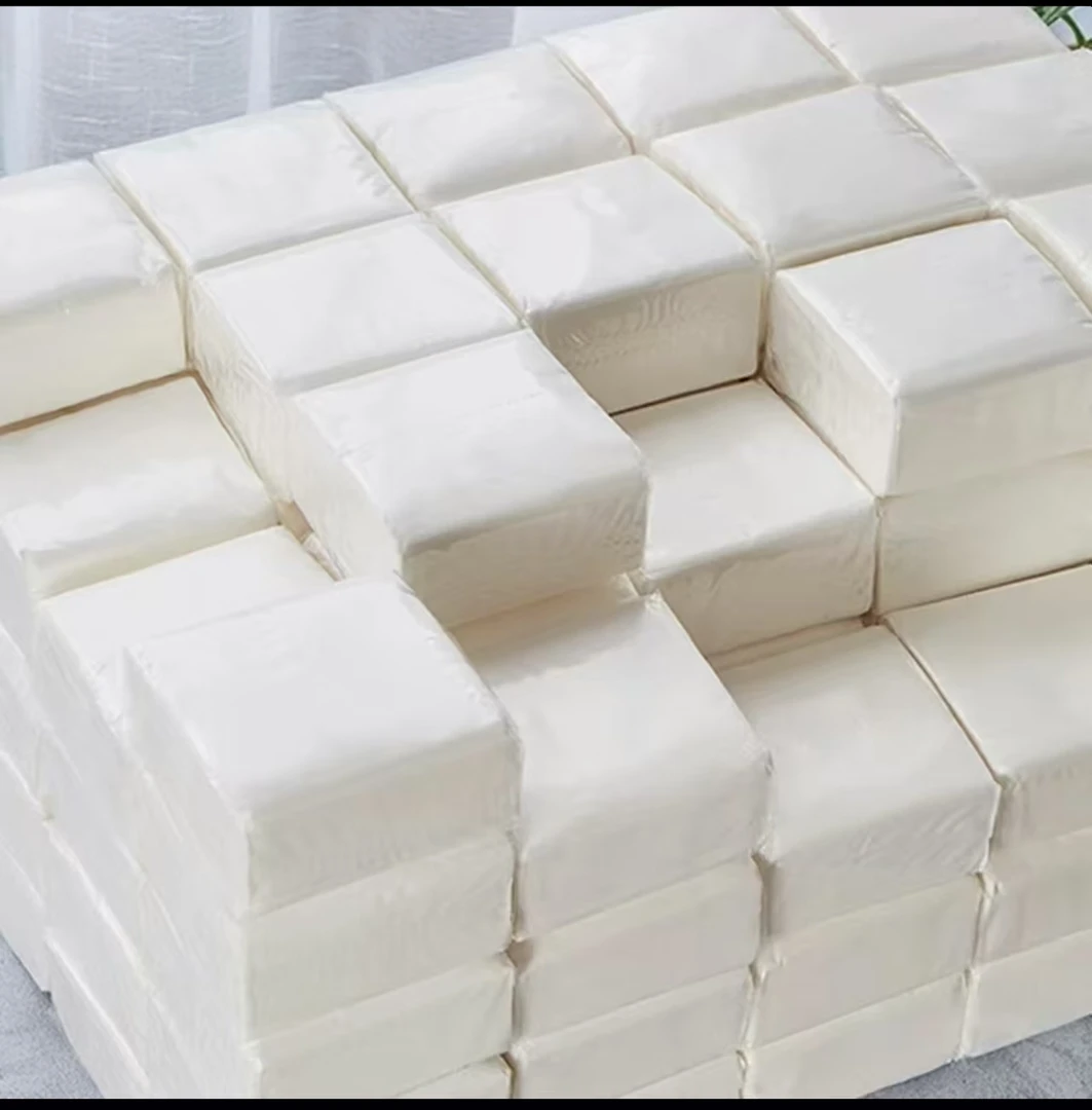 家用纸抽 挂抽 卷纸 商用餐巾纸抽纸白色酒店透明一次性家庭