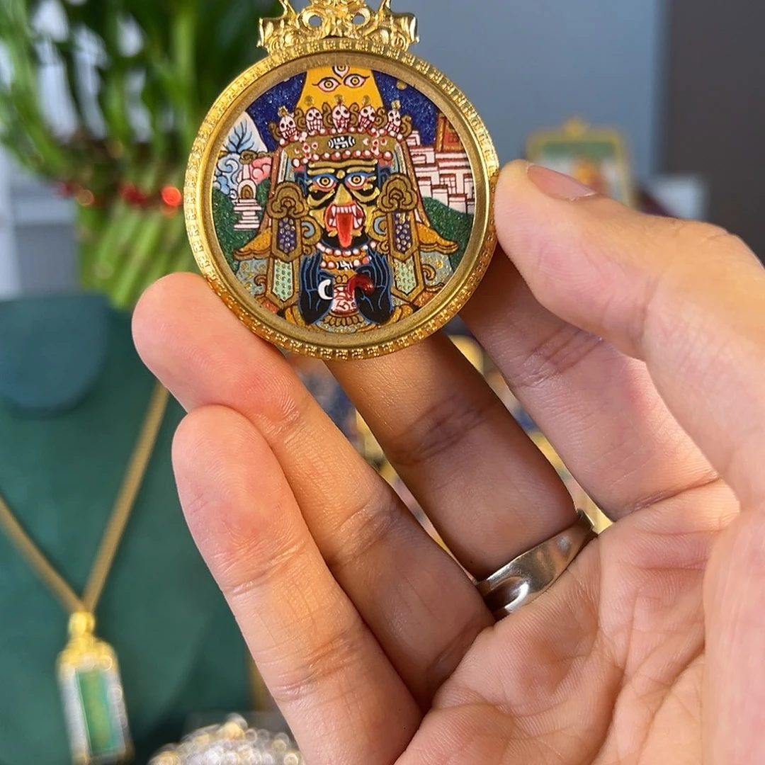 吊坠扎基拉姆手绘