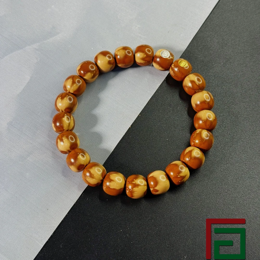 【小帅紫金鼠 百翠玉庭】4455 S级金银双标深咖皮实心熊猫11mm