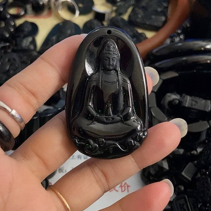 颈饰未镶嵌翡翠墨翠福利