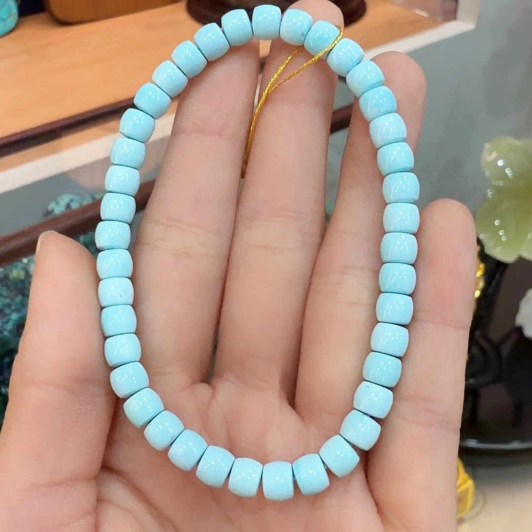 绿松石未镶嵌颈饰