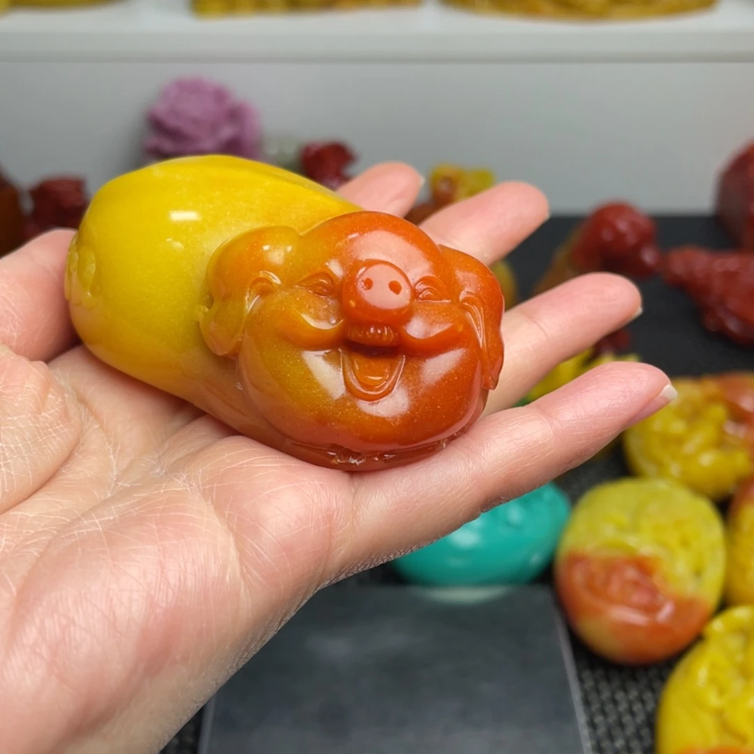 奇石手把件清仓特价