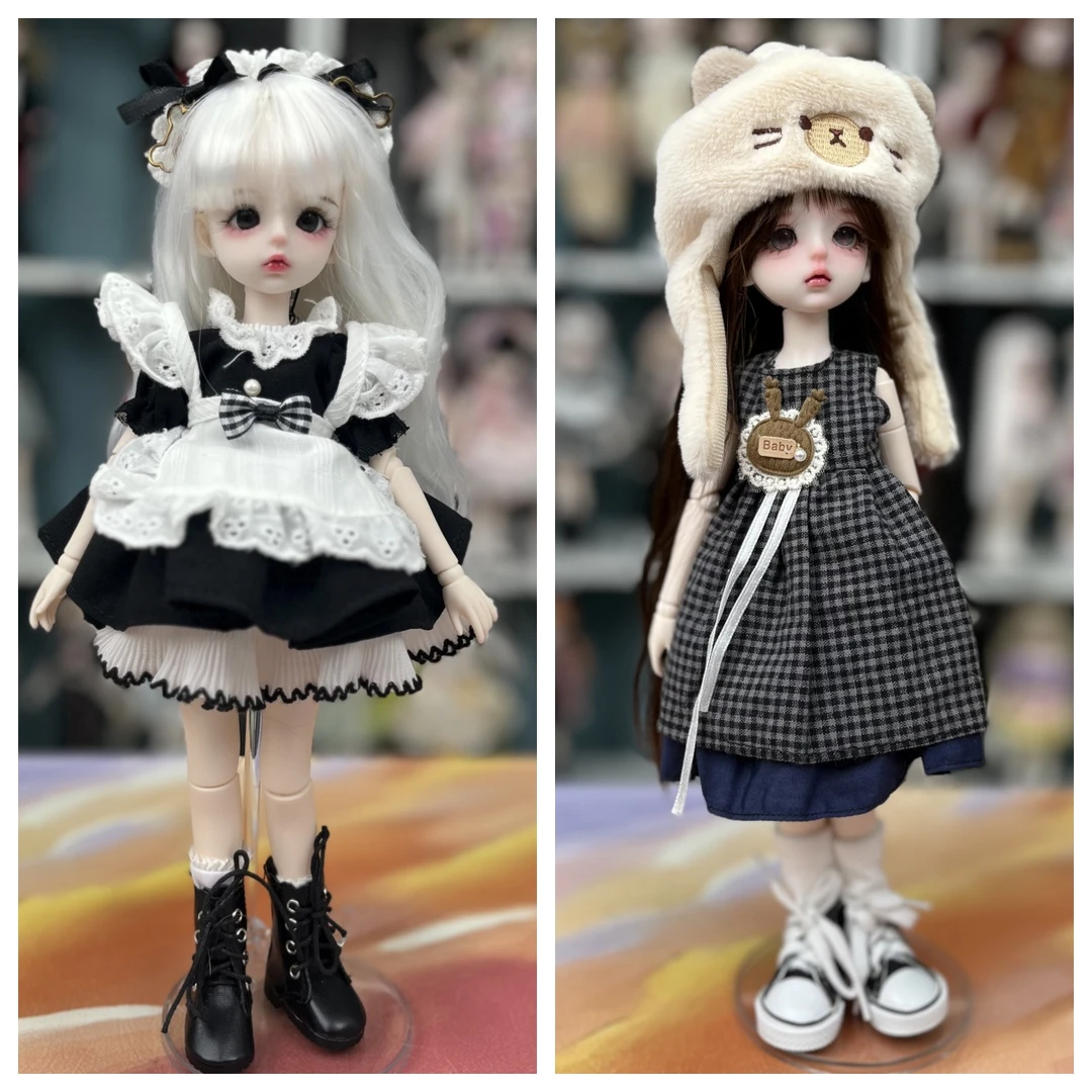 （礼盒装）30厘米6分MJD芭比娃娃玩具公主女孩玩具娃娃改装娃娃