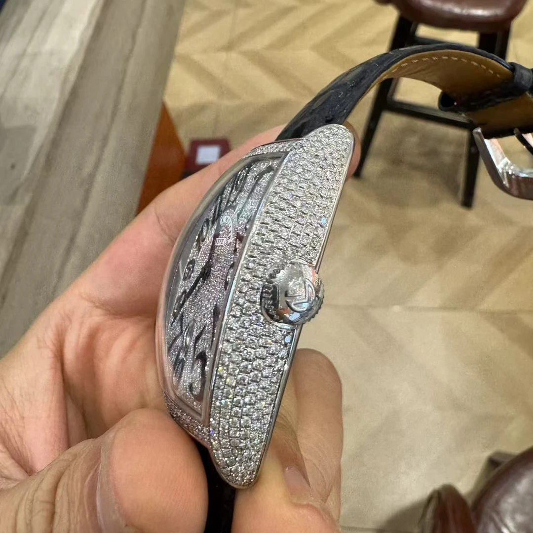 95新 Franck Muller/法兰克穆勒 法兰克穆勒8880后钻机械分开付