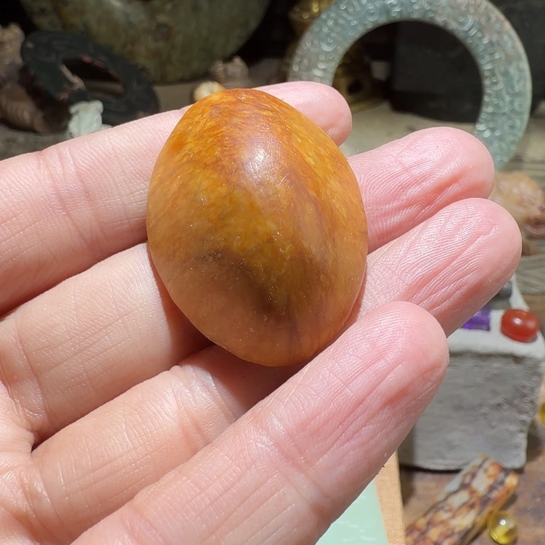 鼎***电和田玉未镶嵌挂件