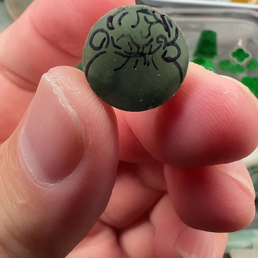 定制翡翠未镶嵌福袋