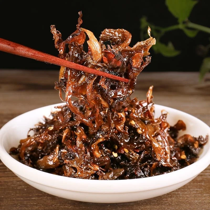 云南特产野生菌油炸鸡枞