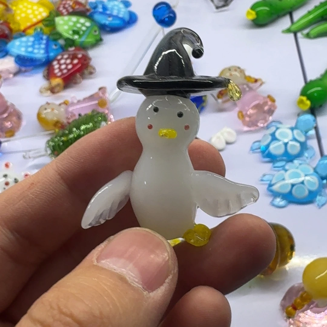 手工艺品琉璃鸭子