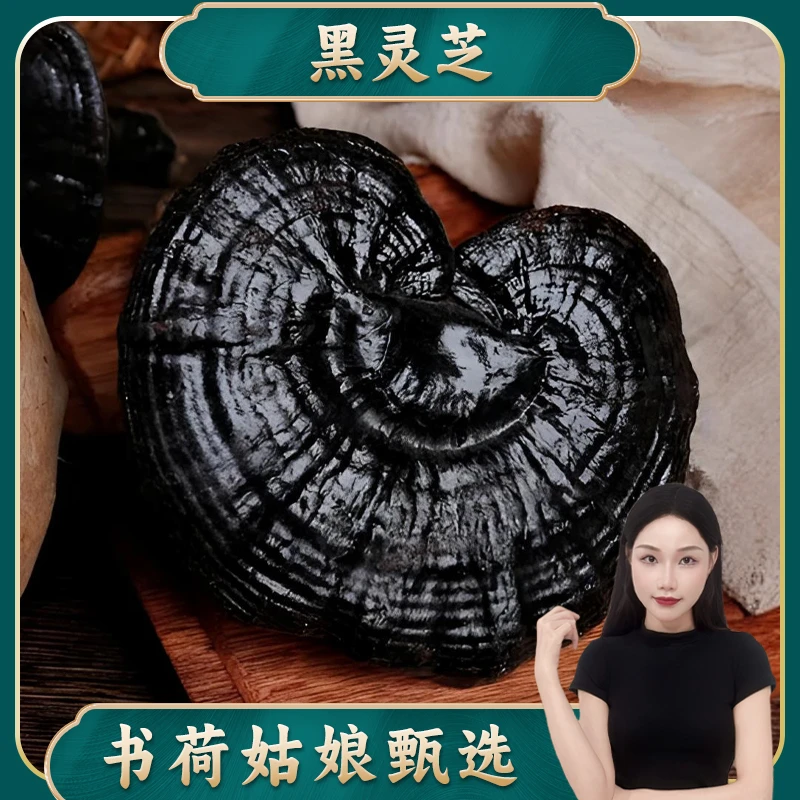 ERP黑灵芝整颗 林芝干货整朵正品赤紫