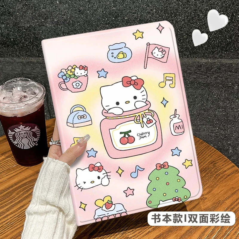 可爱KT喵一加平板2Pro保护套全包OPPO Pad4Pro创意SE防弯Air2壳