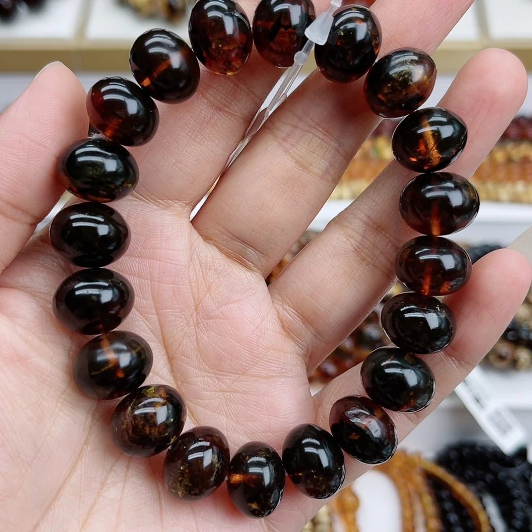 未镶嵌琥珀手链鸿*琥珀13