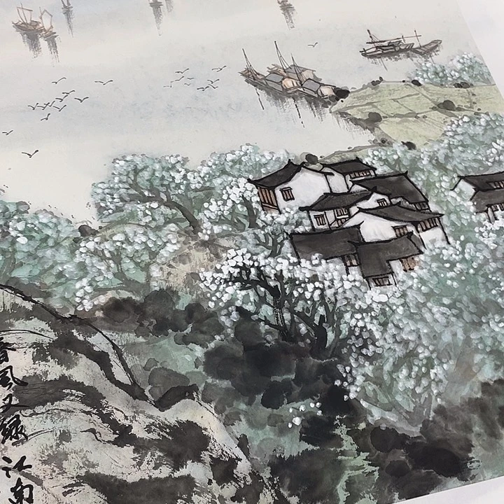 国画逝**华闫书平老师作品66666666