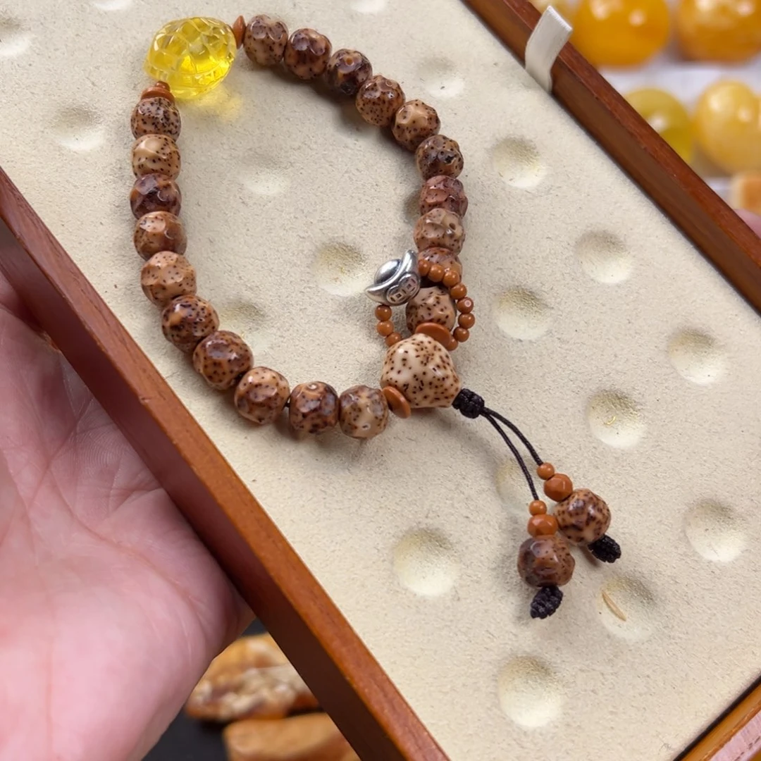 手串菩提未镶嵌蜜蜡