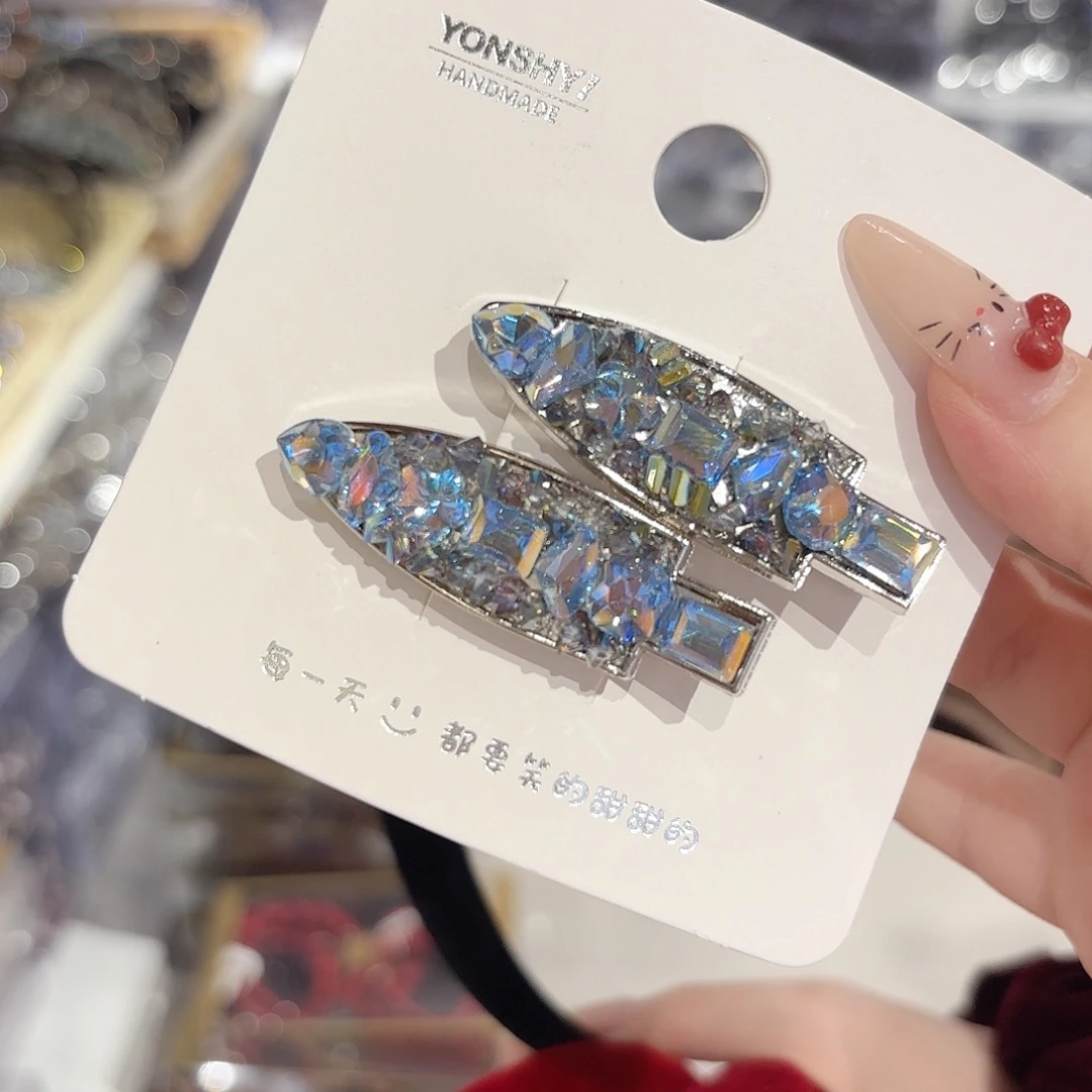 铁合金皮质发饰发夹
