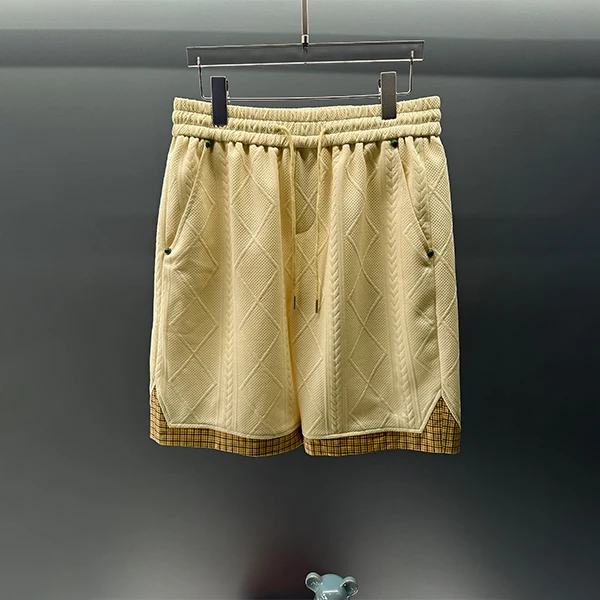 【峰专属链接3】夏季针织提花轻奢速干透气休闲短裤男女可穿轻奢