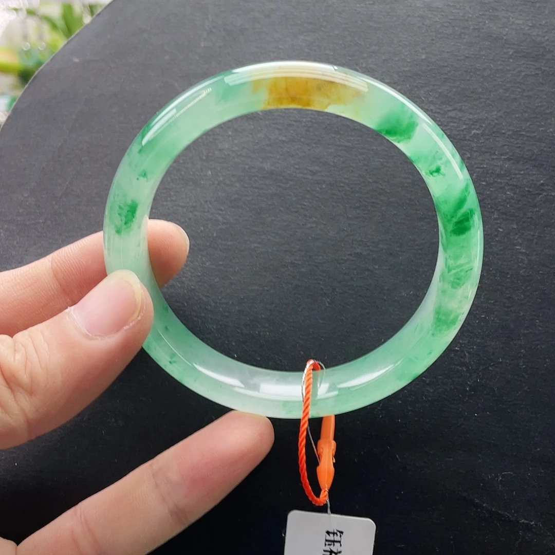 石英质玉（非洲翠）手镯未镶嵌59