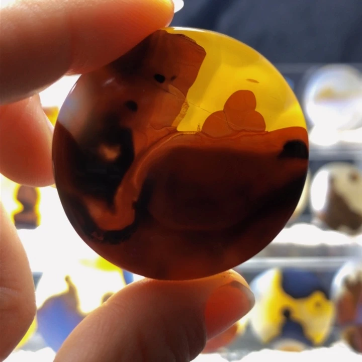 合金玛瑙/玉髓珠宝奇石89