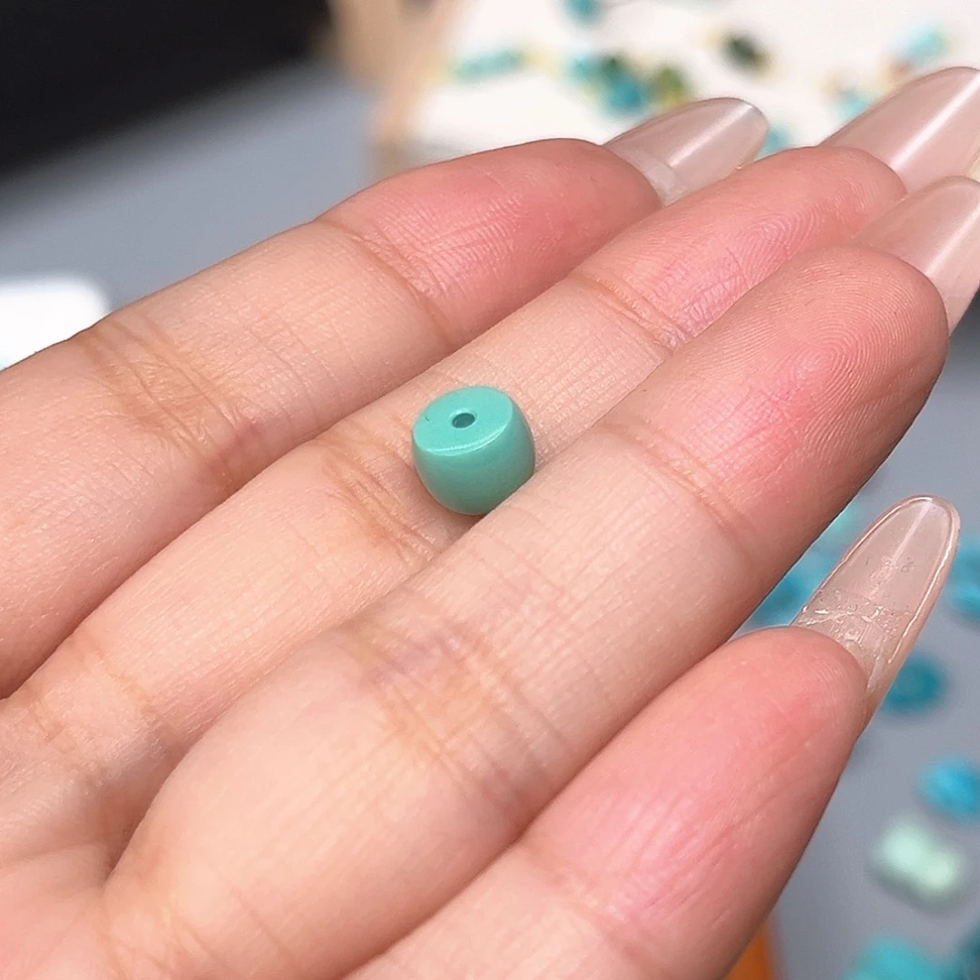 未镶嵌绿松石珠宝半成品