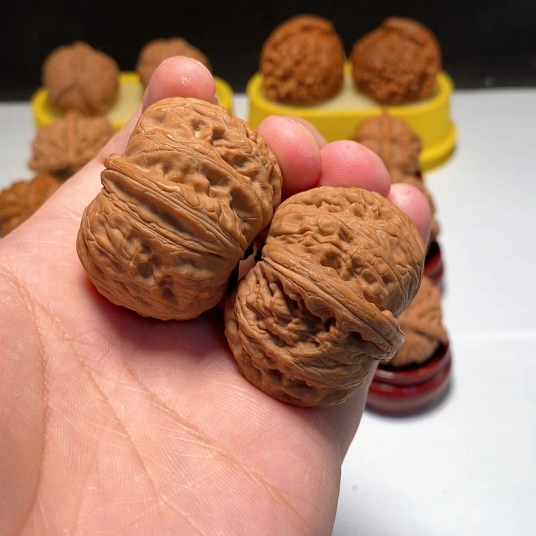 吊坠文玩核桃元宝43尺23