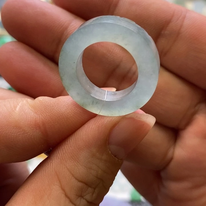 定制翡翠未镶嵌翡翠戒指11-13