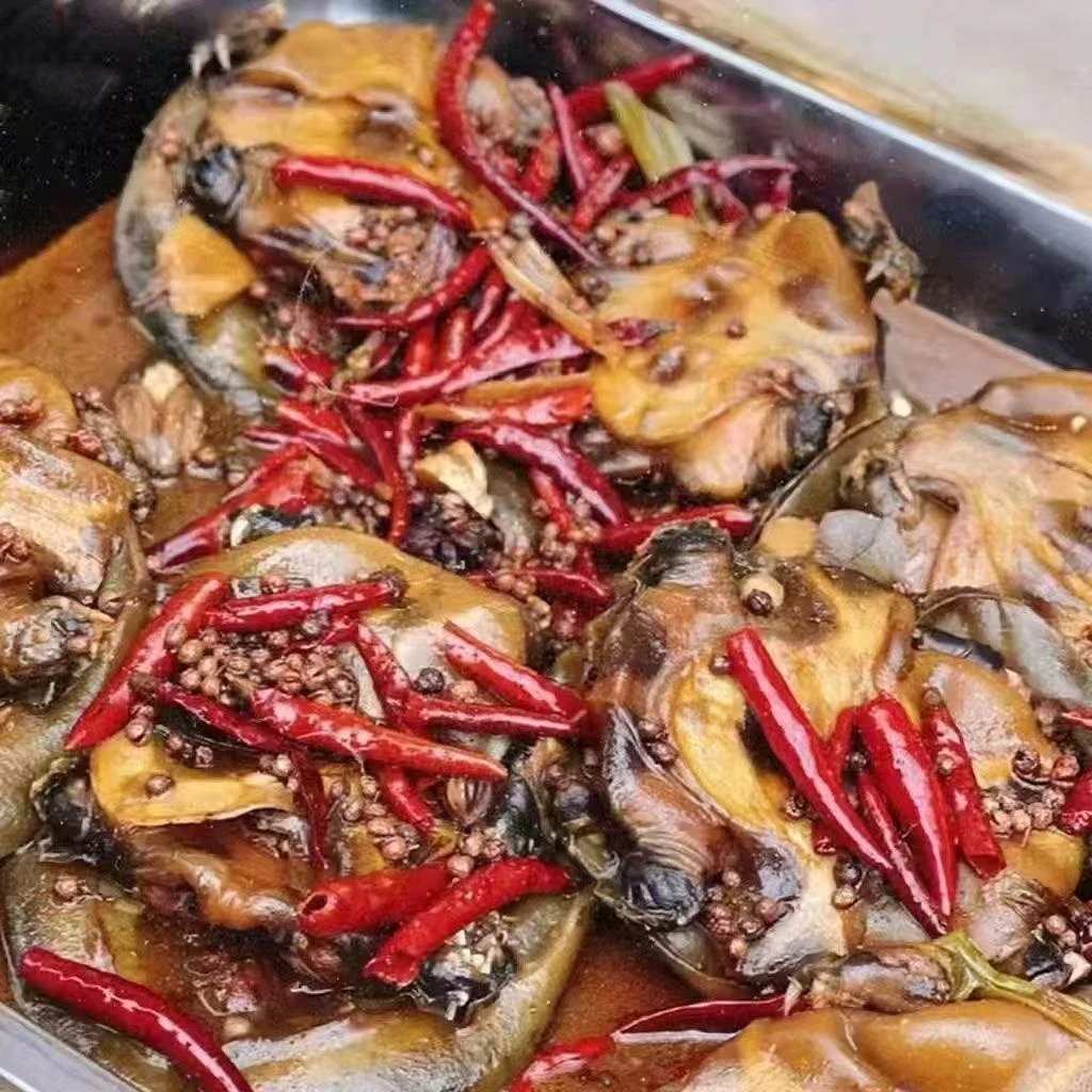 【买两只送两只】麻辣甲鱼到手四只河南特色卤味团鱼开袋即食甲鱼