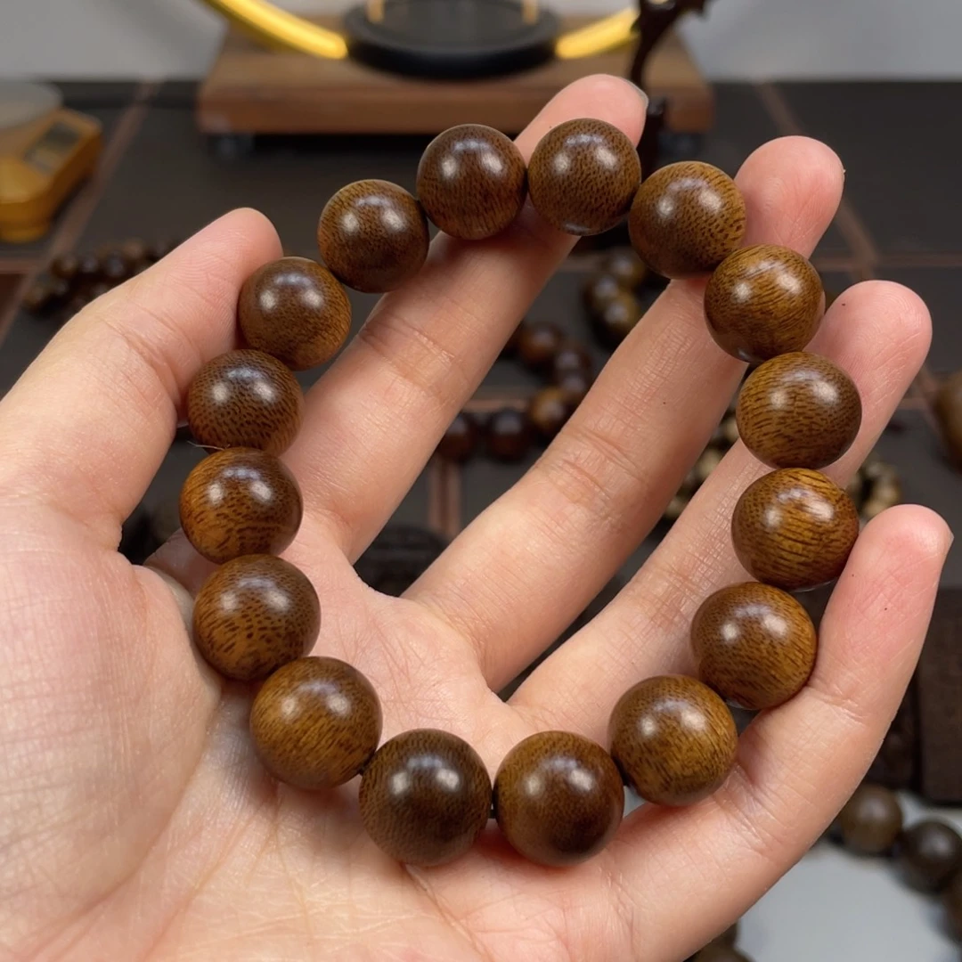 沉香手串越南芽庄白棋沉香