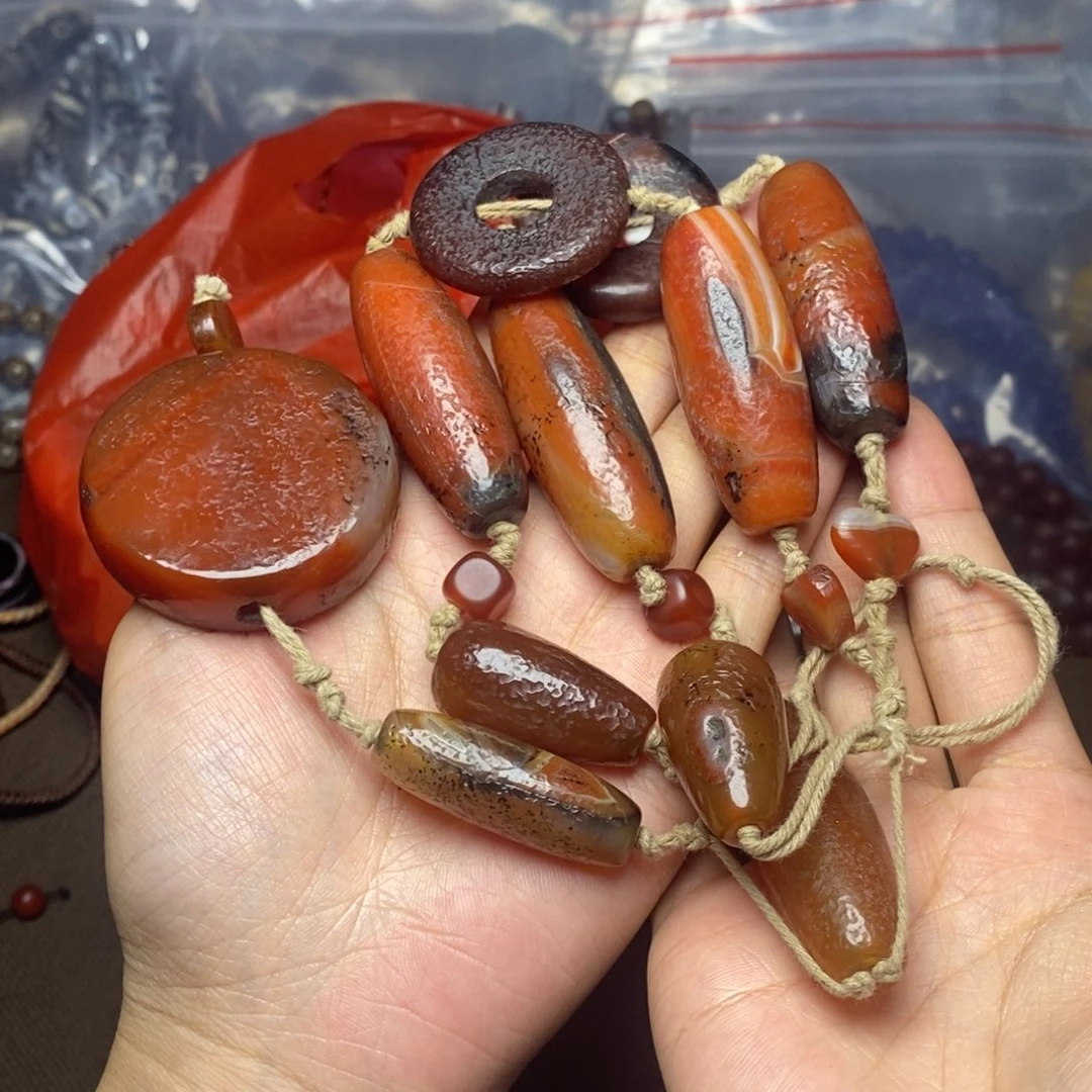 玛瑙/玉髓未镶嵌颈饰