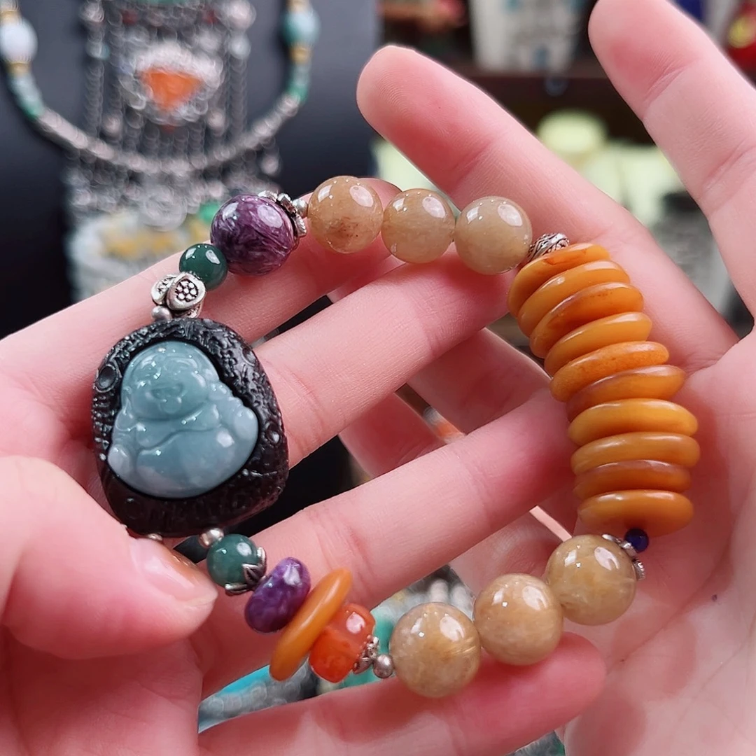 925银珐琅锦钰原创设计款式手链