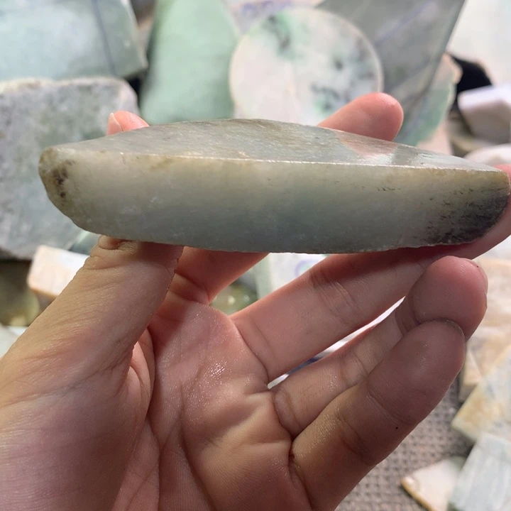 翡翠裸石45号满水