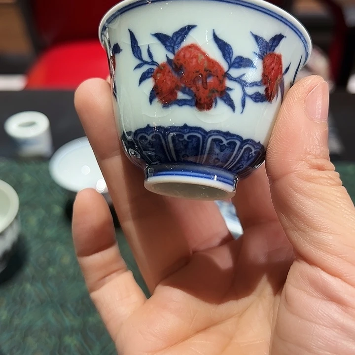 微瑕臻玉古坊原矿孔雀石釉里红