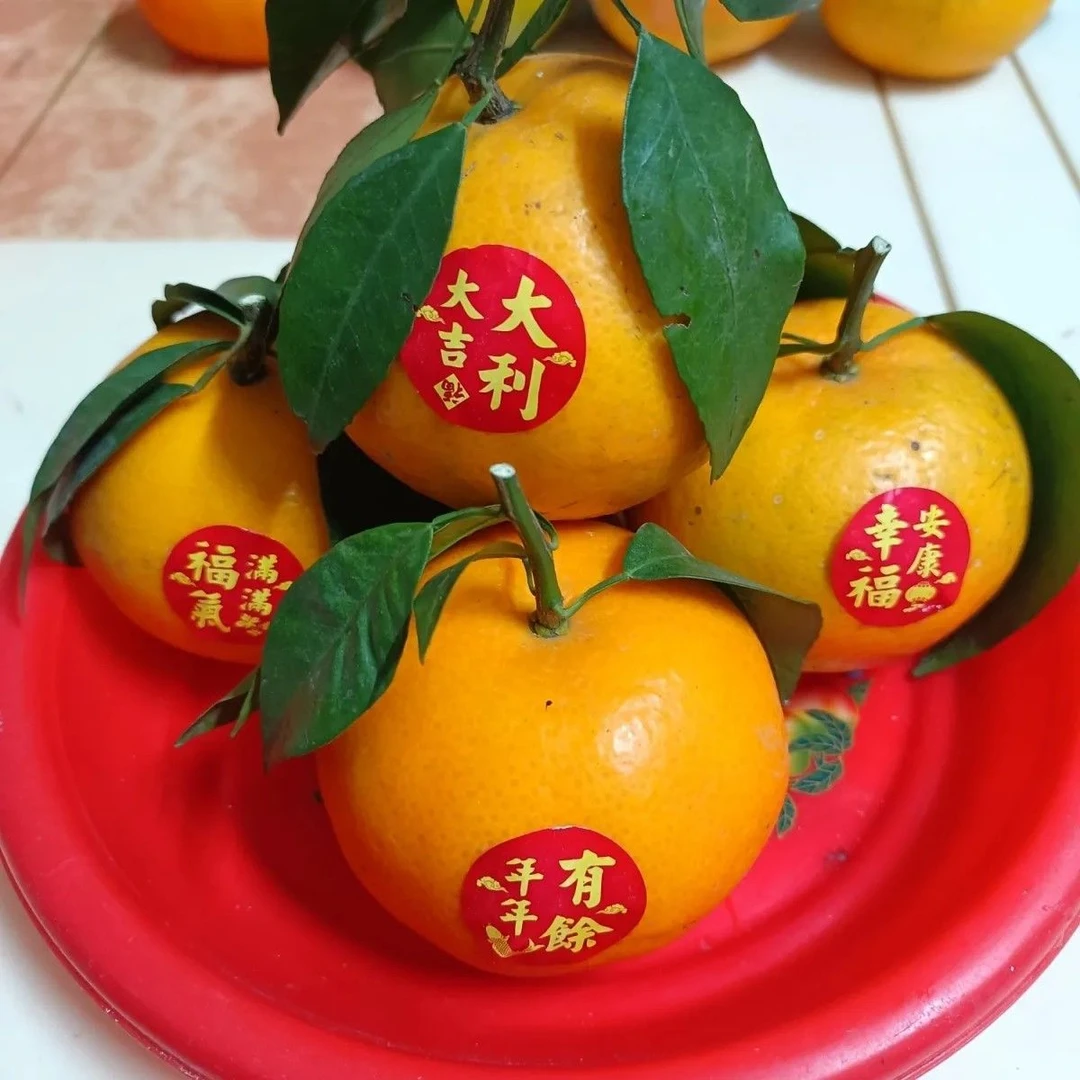 潮汕节庆1500新年福字春节装饰贴纸过年喜庆红包封口