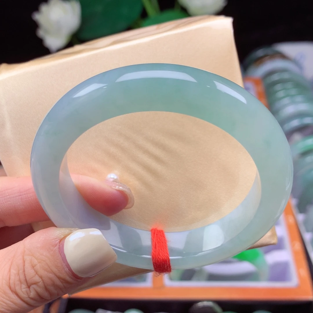 翡翠手镯未镶嵌缅甸翡翠手镯