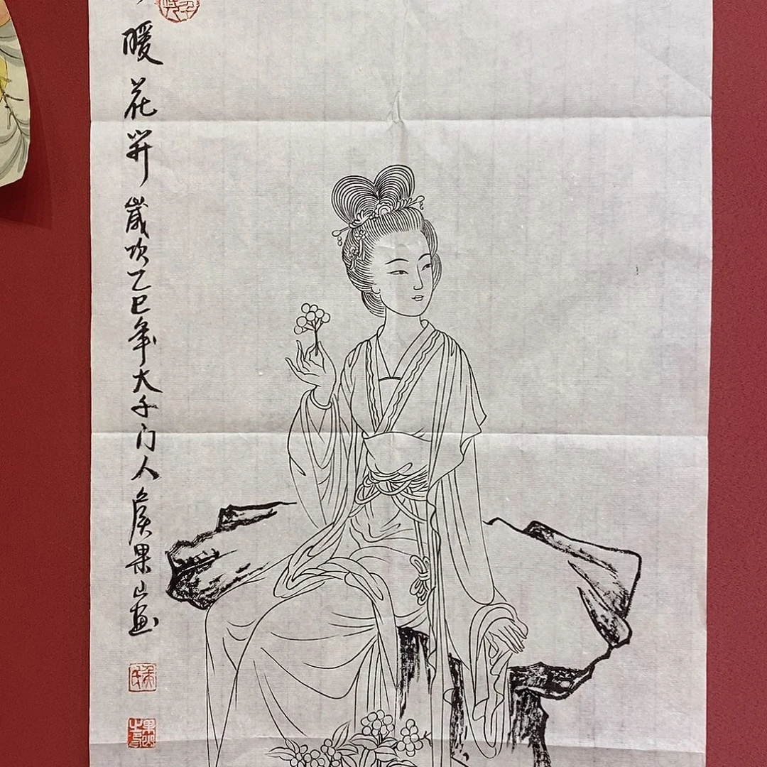 国画大风堂嫡传-侯果山老师作品路