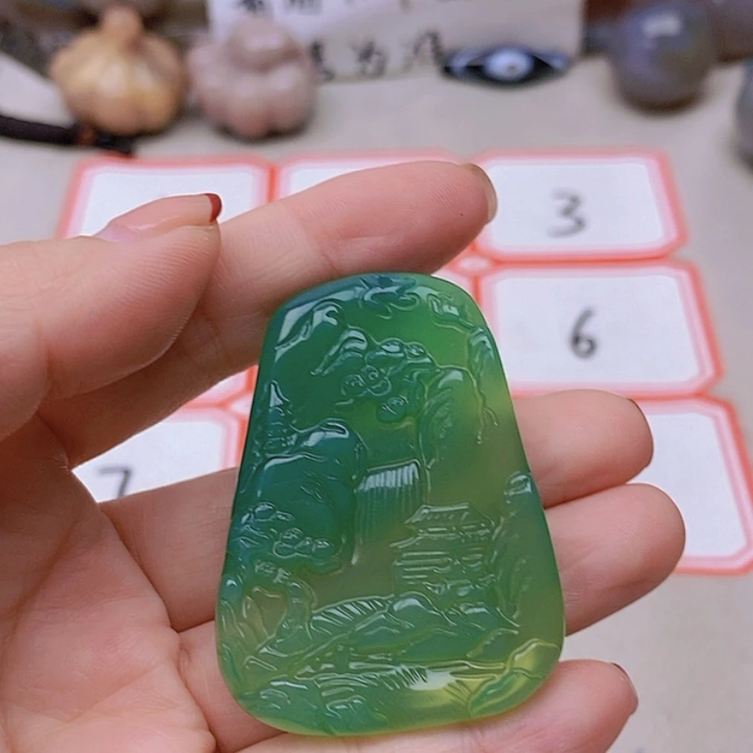 【闪购商品】未镶嵌玛瑙/玉髓珠宝半成品爱*者