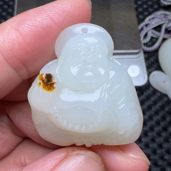 木***香和田玉未镶嵌挂件