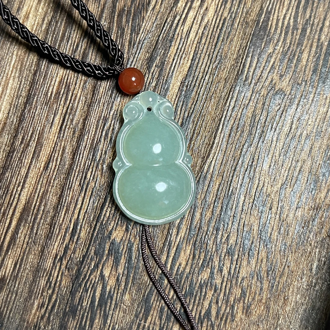 岫玉葫芦吊坠挂件女士吊坠
