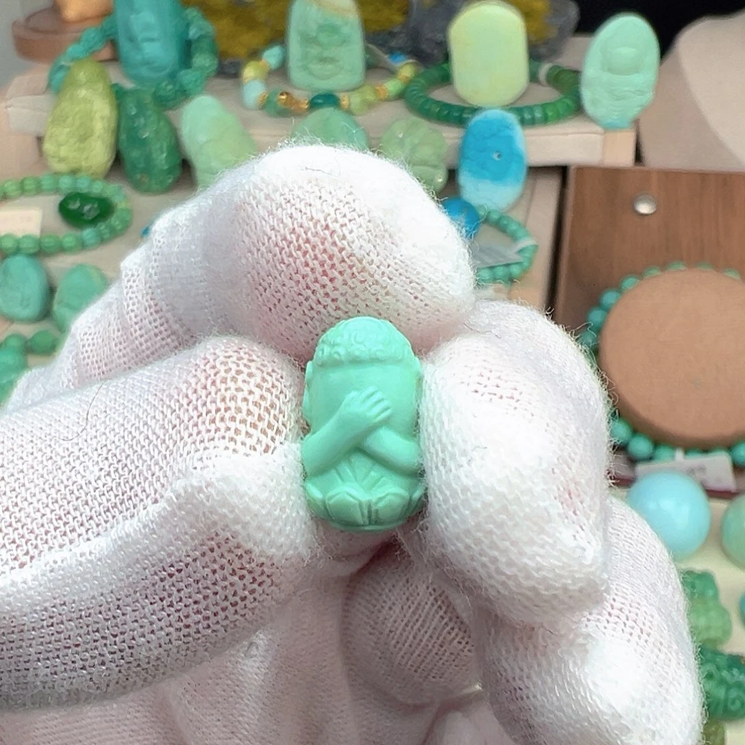 绿松石未镶嵌主播夏