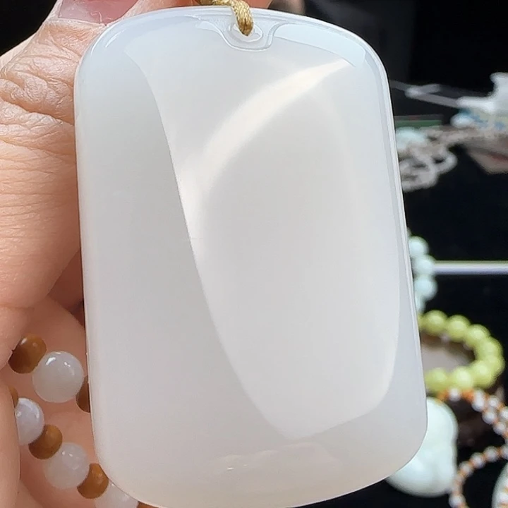 和田玉挂件未镶嵌定制发货