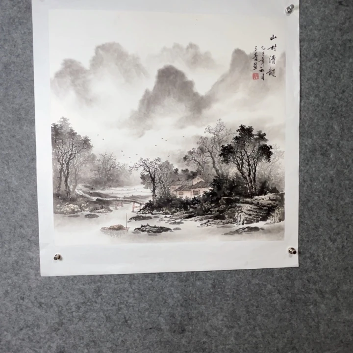 国画精品手绘国画作品