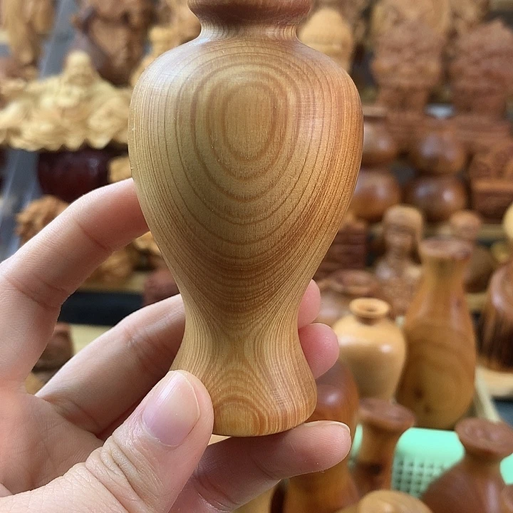 柏木（崖柏）一物一拍花瓶