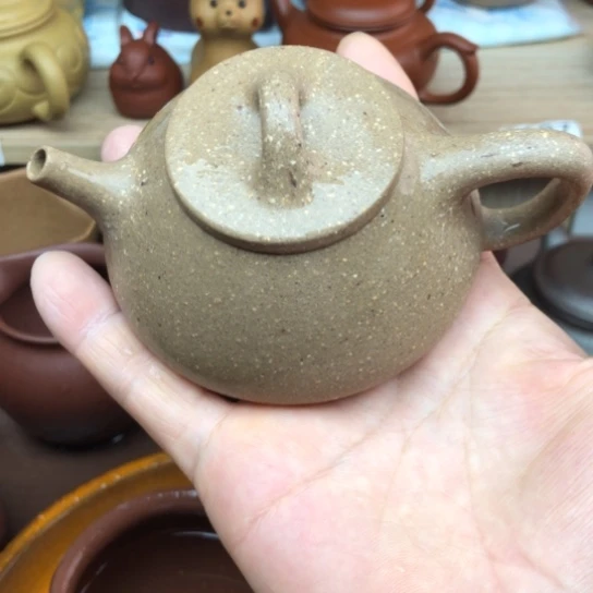 紫砂茶壶青段泥子冶140豪升左右