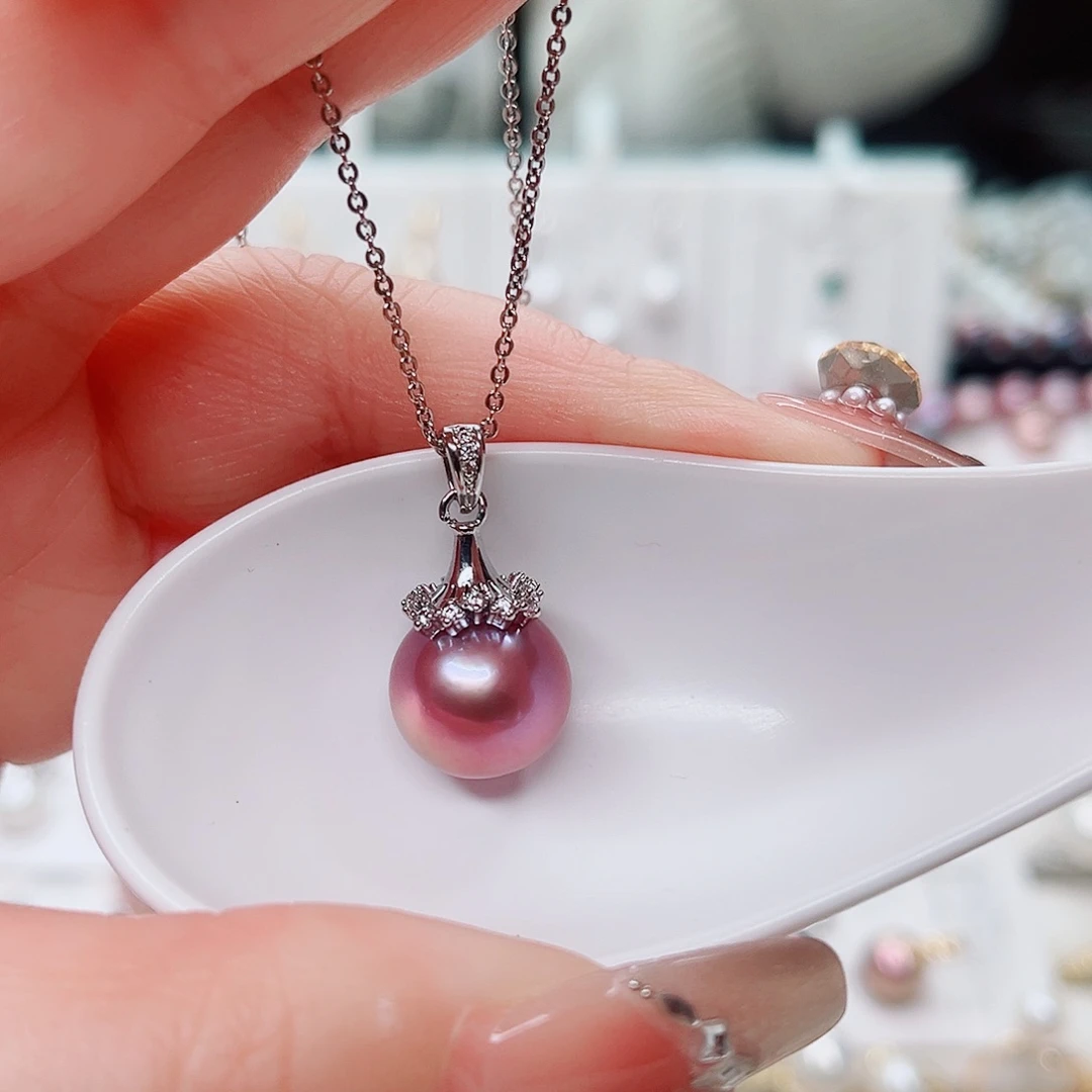 吊坠(赠链)淡水珍珠合金