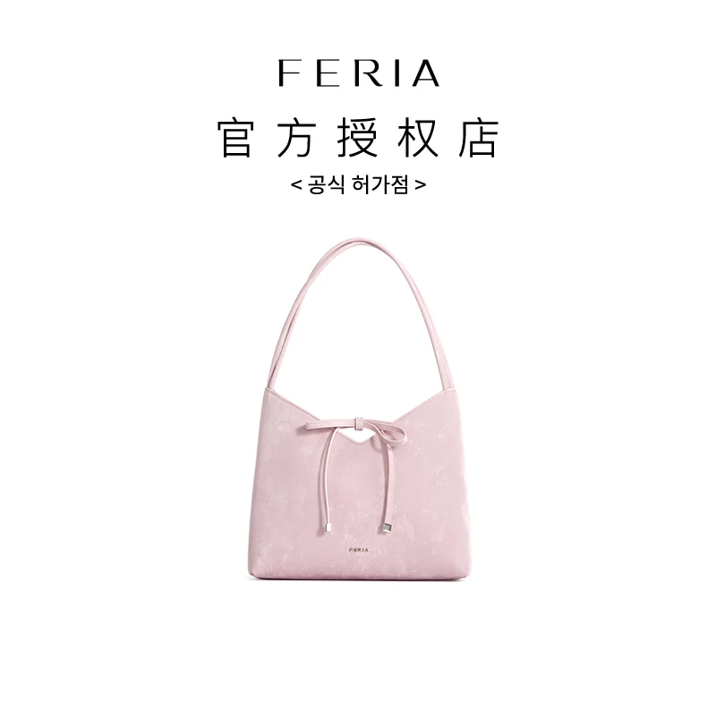 FERIA【蝴蝶结手提包】FE505B733韩国小众品牌简约精致包