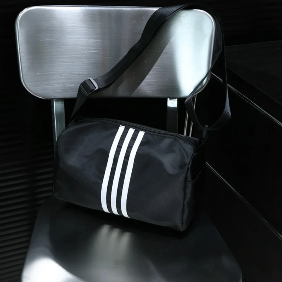 小众吐司包时尚运动休闲宽肩带斜跨包