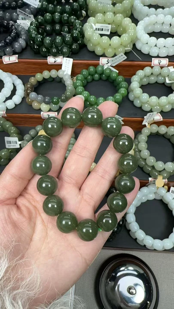 纯天然和田玉手串