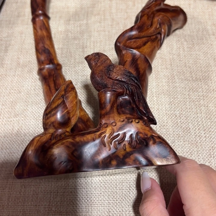 天***狼黄花梨/降香黄檀把件多样性