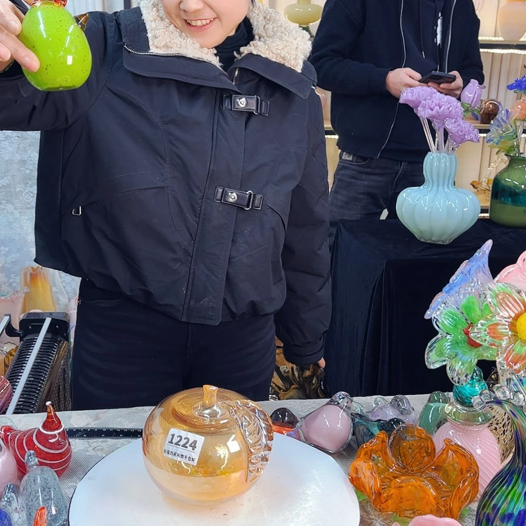 金苹果 新年琉璃工艺品福利